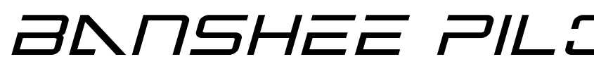 Preview Banshee Pilot Bold Italic