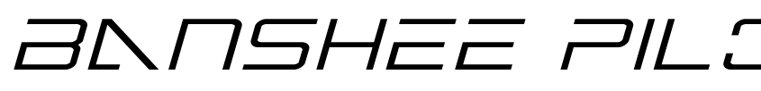 Preview Banshee Pilot Italic