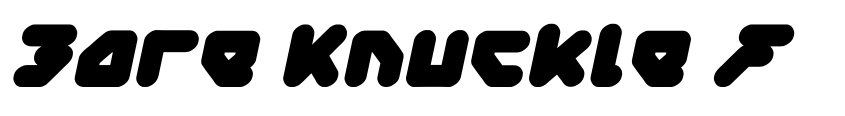 Preview Bare Knuckle Fight Italic