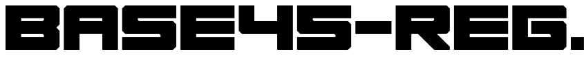 Preview Base45-Regular
