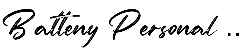 Preview Batteny Personal Use