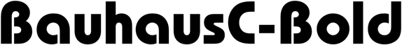 Preview BauhausC-Bold