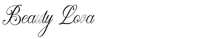 Font Beauty Lova by tonimouse 2020