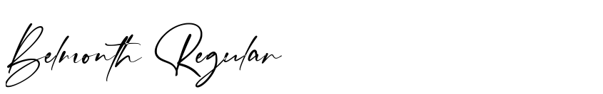 Preview Belmonth Regular