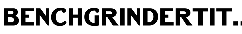 Preview BenchGrinderTitling-Regular