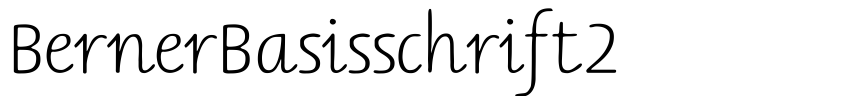 Preview BernerBasisschrift2