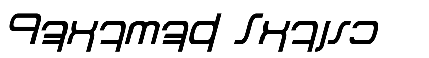Preview Betazed Italic