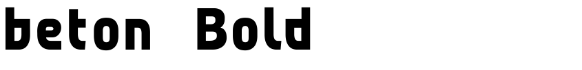 Preview beton Bold