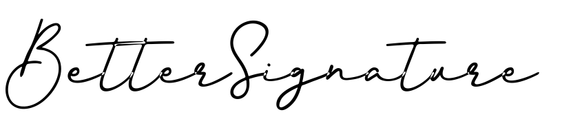 Preview BetterSignature