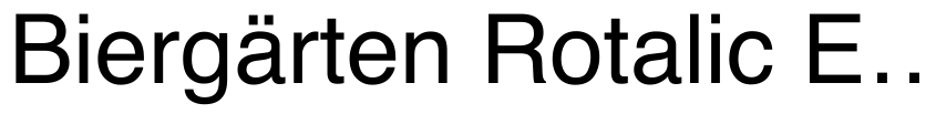 Preview Biergärten Rotalic Expanded