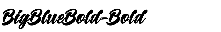 Preview BigBlueBold-Bold