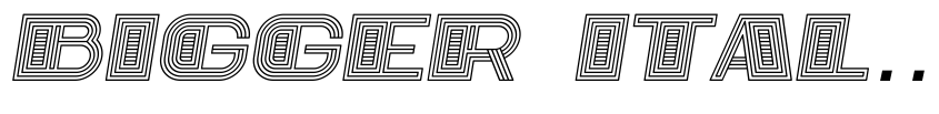 Preview Bigger Italic