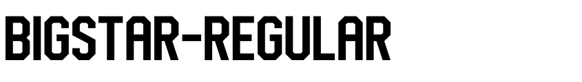 Preview BigStar-Regular
