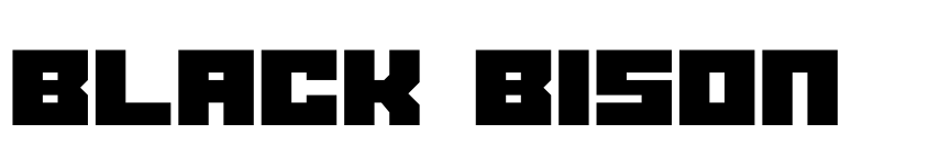 Preview Black bison