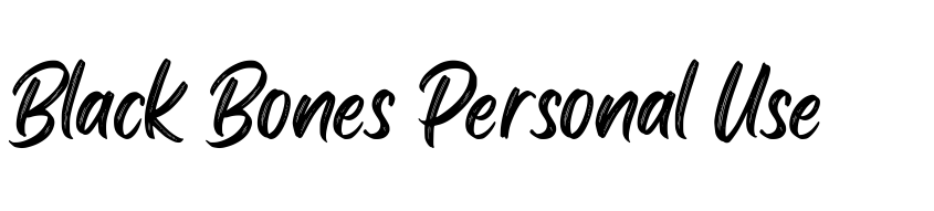 Preview Black Bones Personal Use