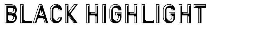 Preview BLACK HIGHLIGHT