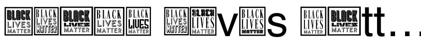 Font Black Lives Matter Regular by Vladimir Nikolic