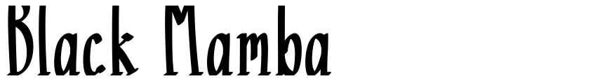 Preview Black Mamba
