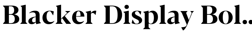 Preview Blacker Display Bold