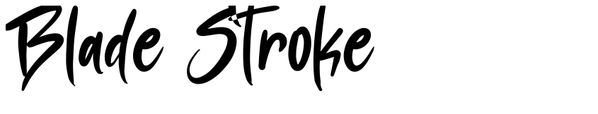 Preview Blade Stroke