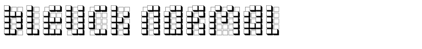 Font bleuck normal by dker