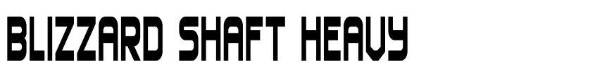 Preview Blizzard Shaft Heavy