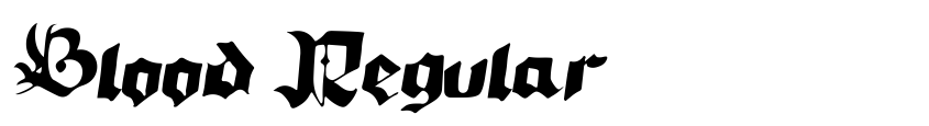 Preview Blood Regular