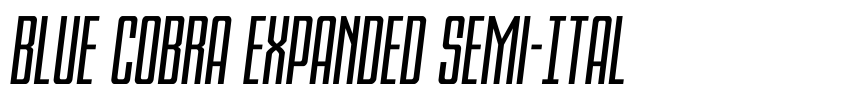 Preview Blue Cobra Expanded Semi-Ital