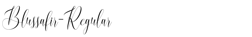 Preview Blussafir-Regular