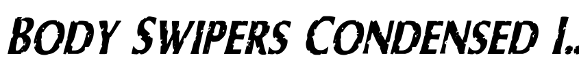 Preview Body Swipers Condensed Italic