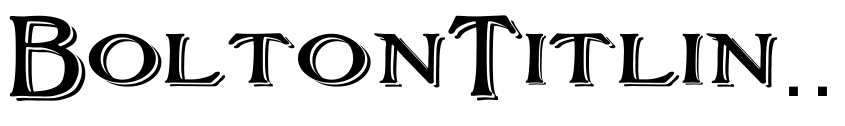 Preview BoltonTitlingShadowed