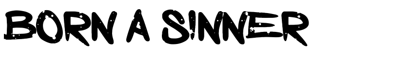 Preview Born a Sinner