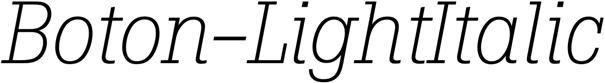 Preview Boton-LightItalic