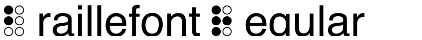 Preview Braillefont Regular
