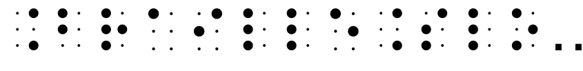 Preview BrailleSlo 6Dot