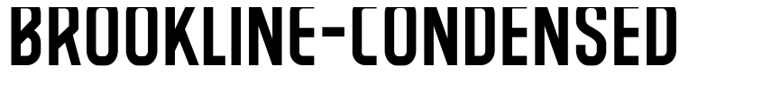 Font BROOKLINE-Condensed by Hendra Pratama