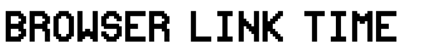 Preview Browser link time