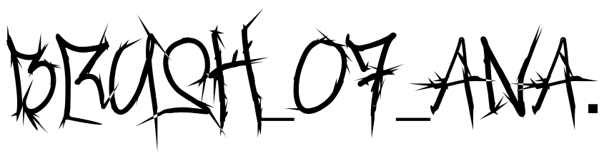 Preview Brush_Of_Anarchy Bold