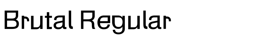Preview Brutal Regular