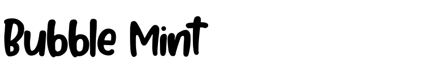 Preview Bubble Mint