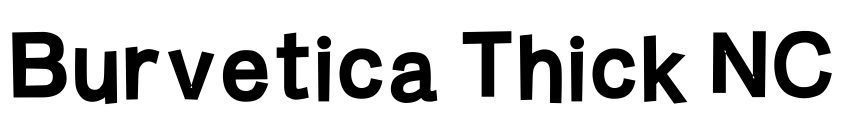 Preview Burvetica Thick NC