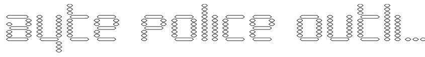 Preview Byte Police Outline