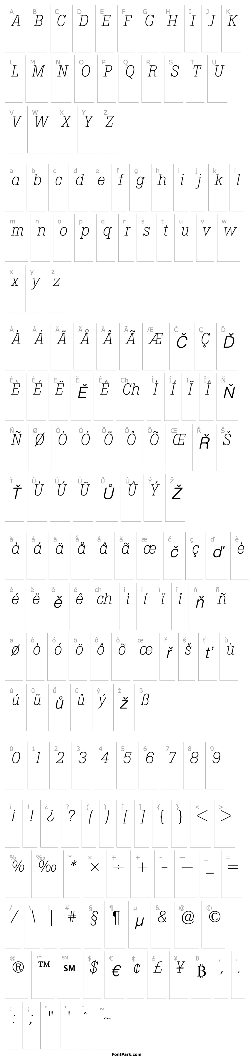 Overview Boton-Light Italic