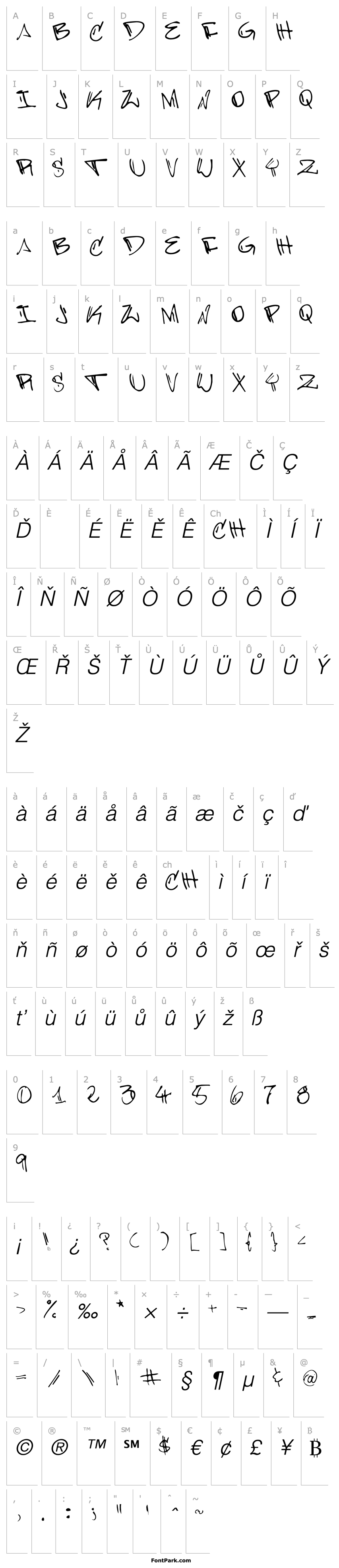 Přehled Barrakuda'z FontZamba