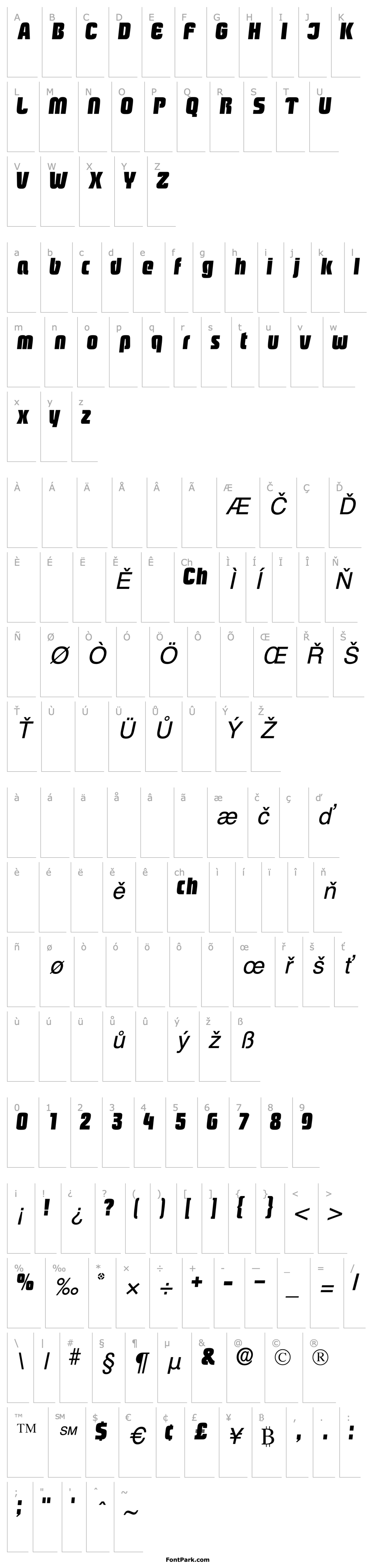 Přehled BoozleSSK  Italic