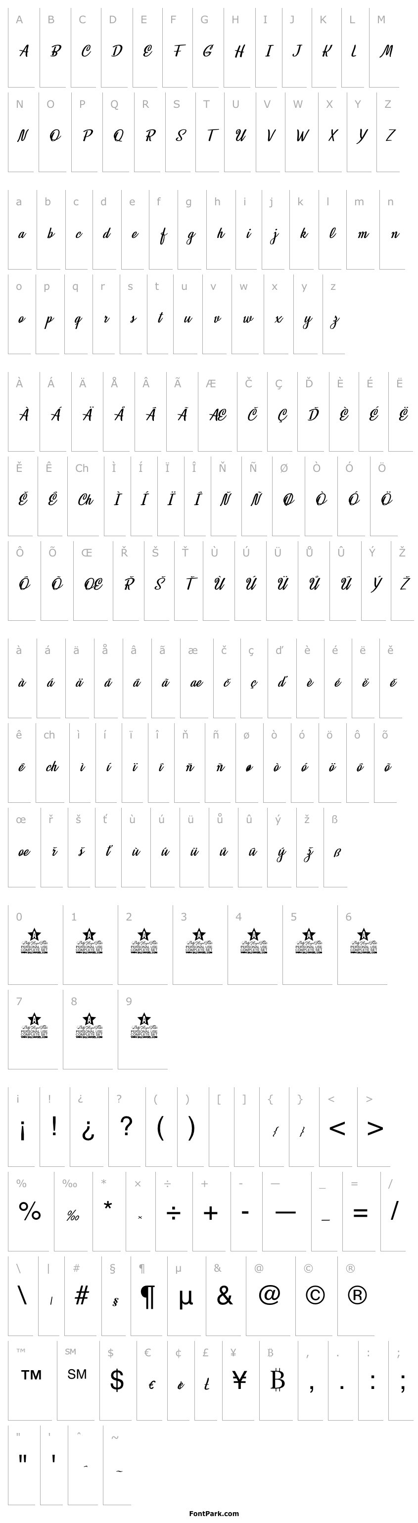 Overview Babeface Personal Use Regular