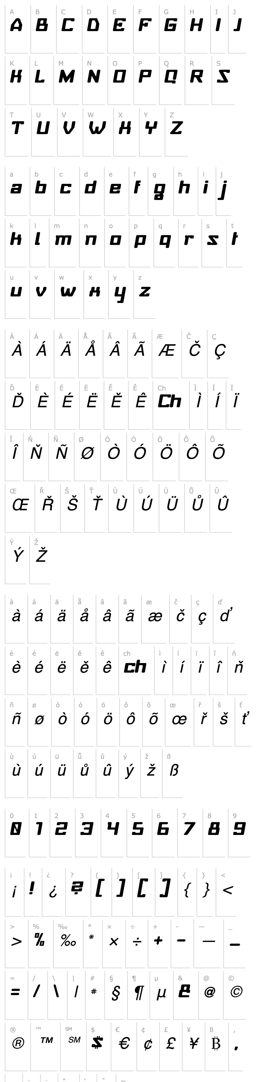 Overview Baby Universe Italic