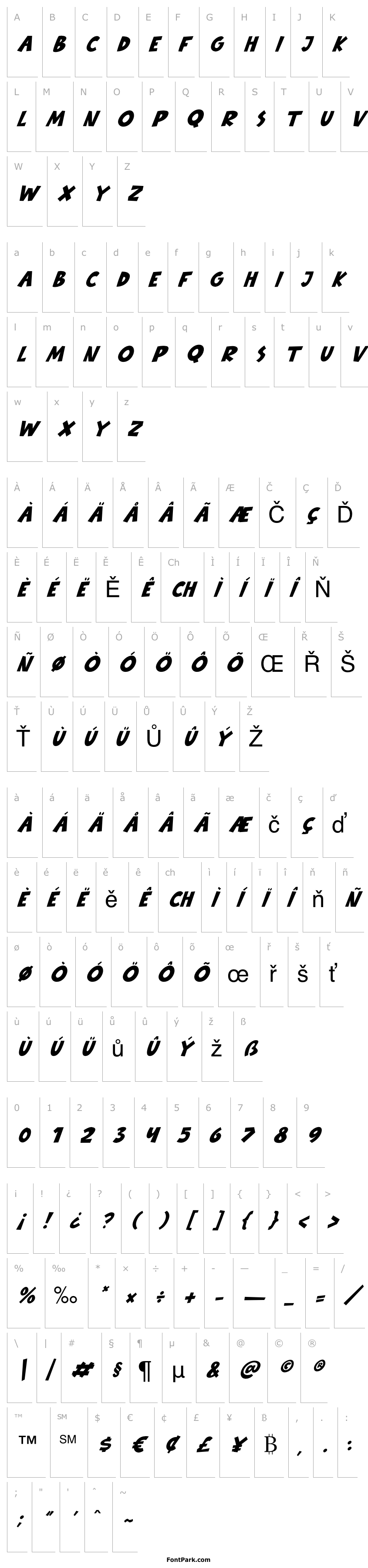 Overview Babydoo Italic