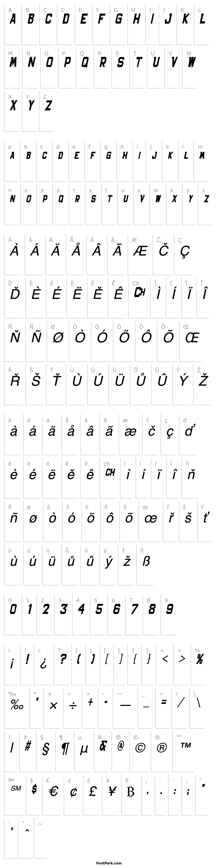 Overview Bachelor Pad Condensed JL Italic