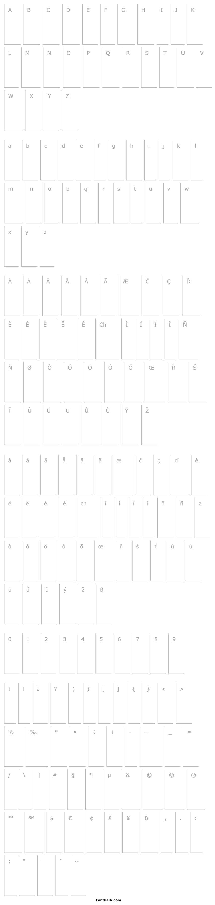 Overview BadgerLightItalic